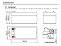 Preview: SUN Battery SB12-3.4V0 12V 3,4Ah Blei Akku AGM mit VdS